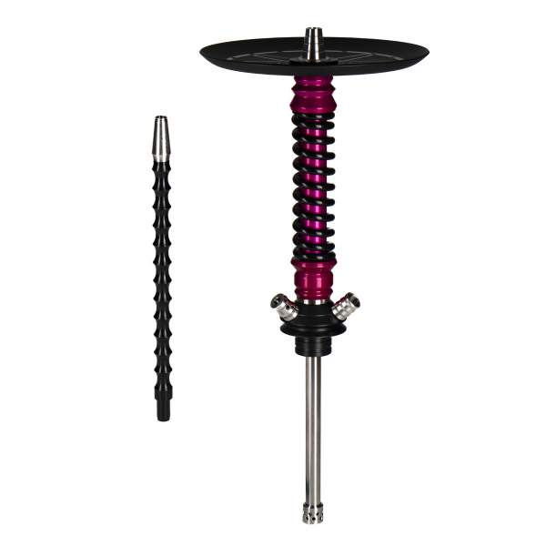 Кальян Mamay Customs Coilovers Mini розовый лак черный   в Иркутске