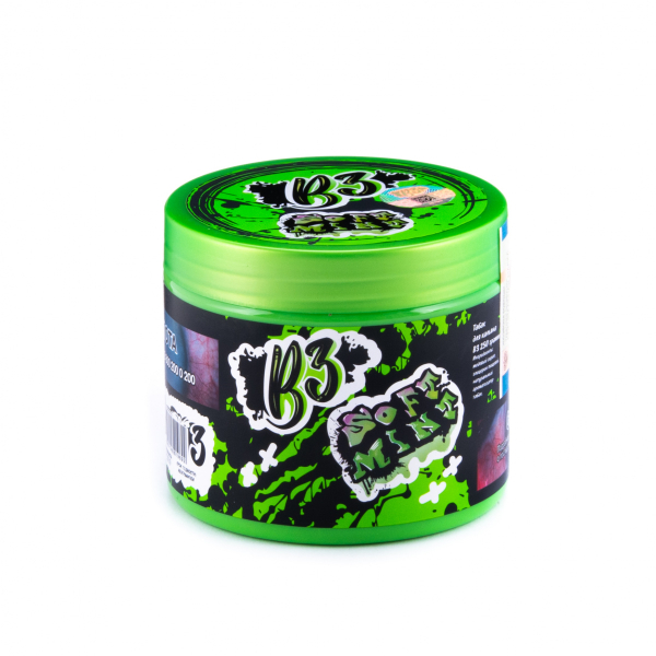 Табак B3 Soft Mint  250 грамм в Иркутске
