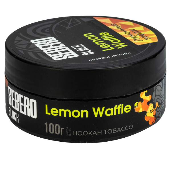 Табак Sebero Black Lemon Waffle  100 грамм в Иркутске
