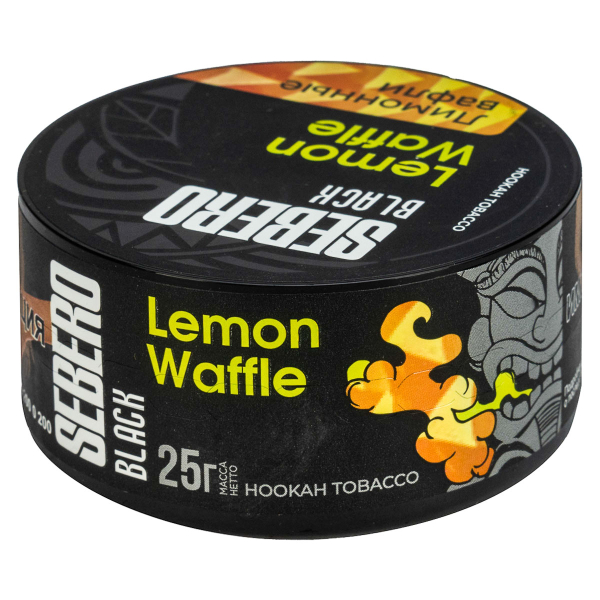 Табак Sebero Black Lemon Waffle  25 грамм в Иркутске