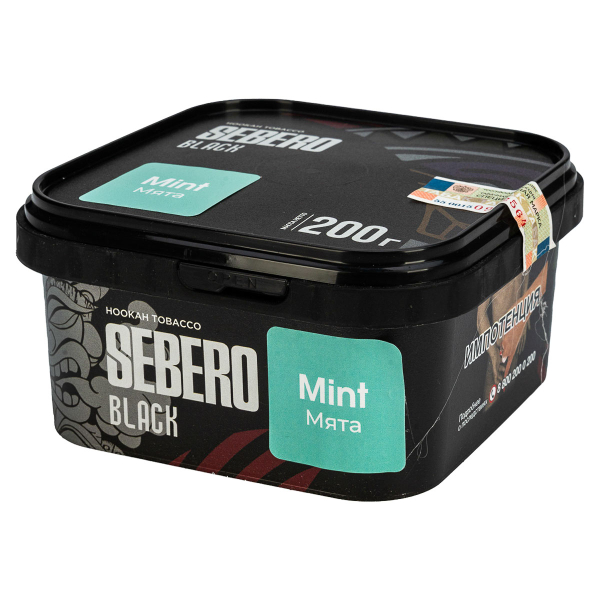 Табак Sebero Black Mint  200 грамм в Иркутске
