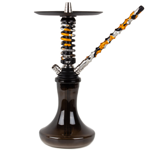 Кальян Mamay Custom Coilovers Micro Черный-Золотой Камуфляж  в Иркутске