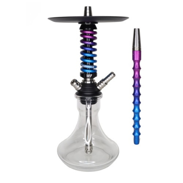 Кальян Mamay Custom Coilovers Micro Черный-Космос  в Иркутске