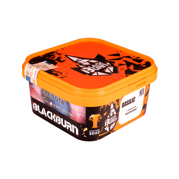 Табак Burn Black Basilik  200 грамм в Иркутске