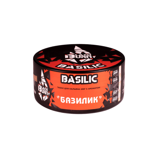 Табак Burn Black Basilik  100 грамм в Иркутске