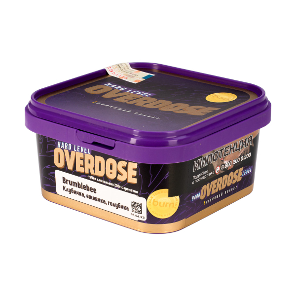 Табак Overdose Brumblebee  200 грамм в Иркутске