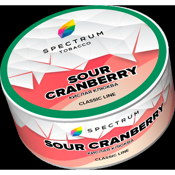 Табак Spectrum Sour cranberry  25 грамм в Иркутске