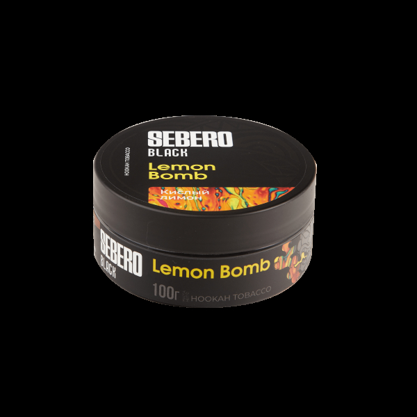 Табак Sebero Black Lemon Bomb  100 грамм в Иркутске