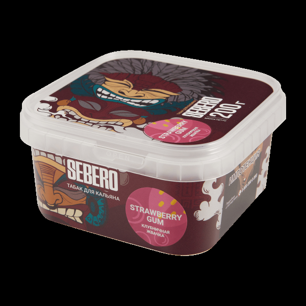 Табак Sebero Strawberry gum  200 грамм в Иркутске