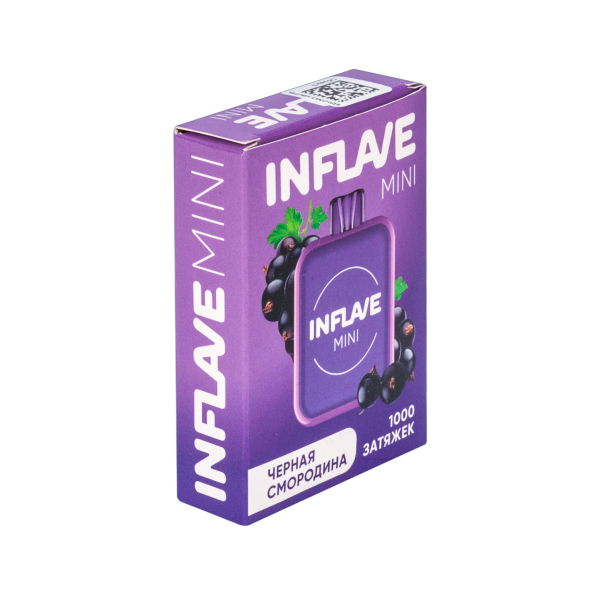 Inflave Mini Чёрная Смородина (1000 Затяжек) в Иркутске