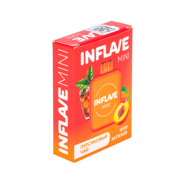 Inflave Mini Персиковый Чай (1000 Затяжек) в Иркутске