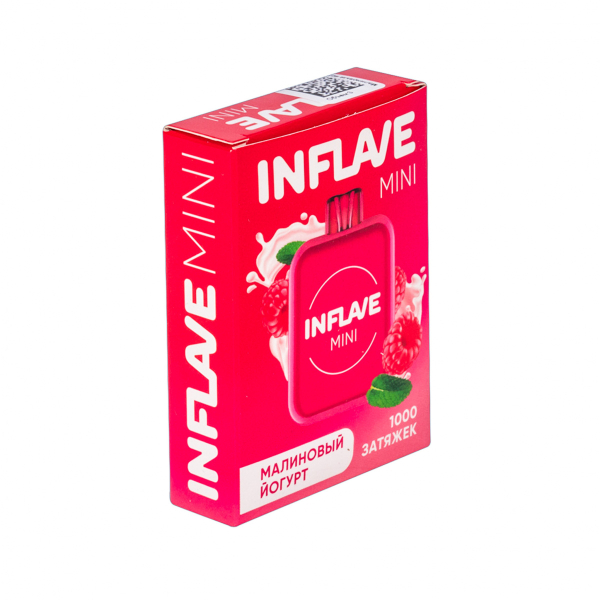 Inflave Mini Малиновый Йогурт (1000 Затяжек) в Иркутске