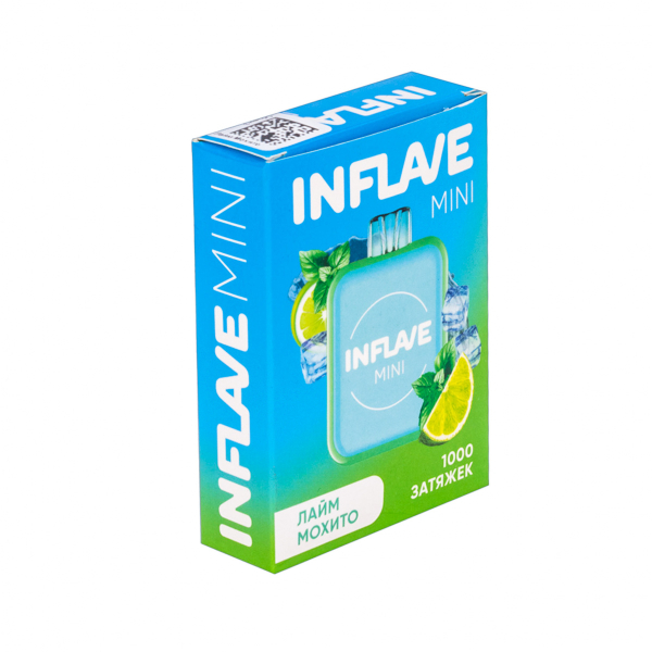Inflave Mini Лайм Мохито (1000 Затяжек) в Иркутске