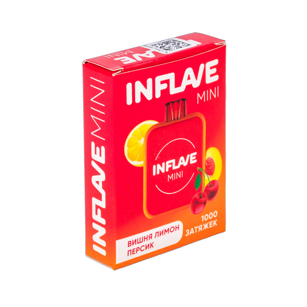 Inflave Mini Вишня Персик Лимон (1000 Затяжек) в Иркутске