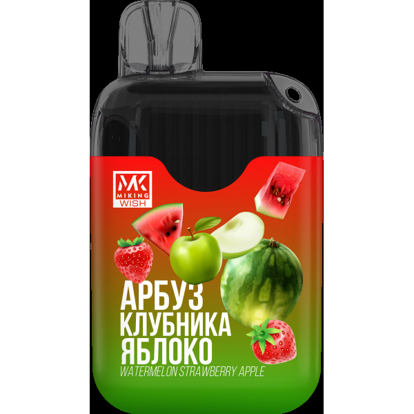 Miking Арбуз Клубника Яблоко (6000 Затяжек) в Иркутске