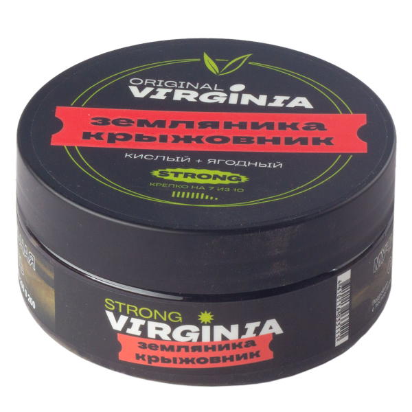 Табак Original Virginia Strong Земляника Крыжовник  25 грамм в Иркутске