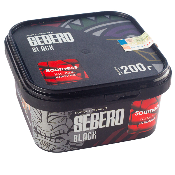 Табак Sebero Black Sourness  200 грамм в Иркутске
