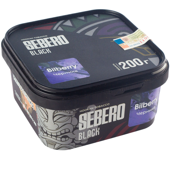 Табак Sebero Black Bilberry  200 грамм в Иркутске