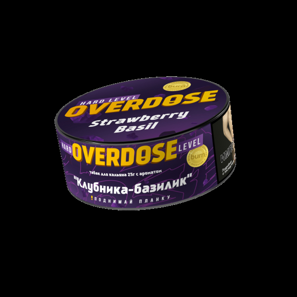 Табак Overdose Strawberry Basil  25 грамм в Иркутске