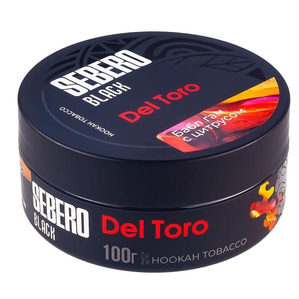 Табак Sebero Black Del Toro  100 грамм в Иркутске