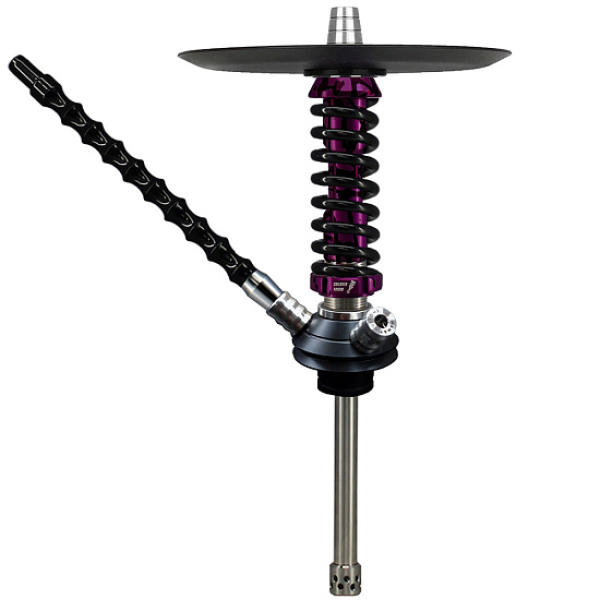 Кальян Mamay Custom Coilovers Micro Пурпурный Сплеш Черный  в Иркутске
