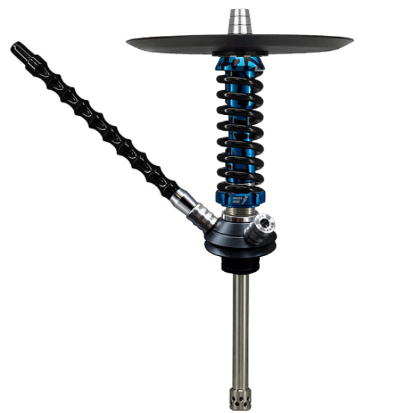 Кальян Mamay Custom Coilovers Micro Синий Сплеш Черный  в Иркутске