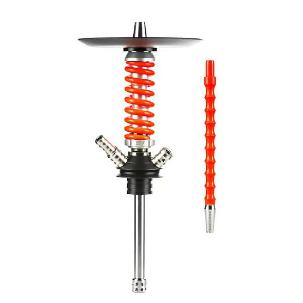 Кальян Mamay Custom Coilovers Micro Хром-Оранжевый  в Иркутске