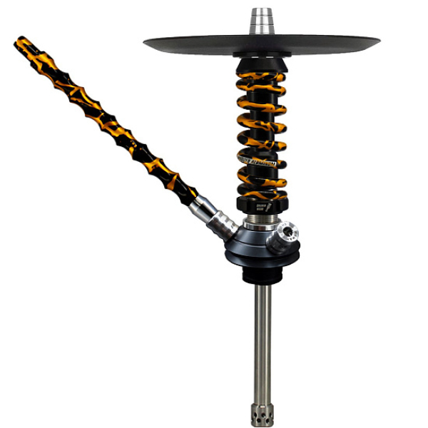 Кальян Mamay Custom Coilovers Micro Черный-Gold Сплеш  в Иркутске