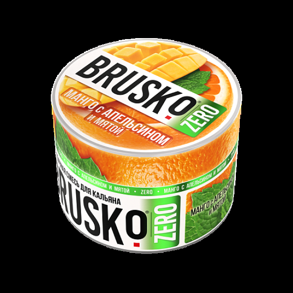Смесь Brusko Манго С Апельсином И Мятой (Zero)  50 гр в Иркутске