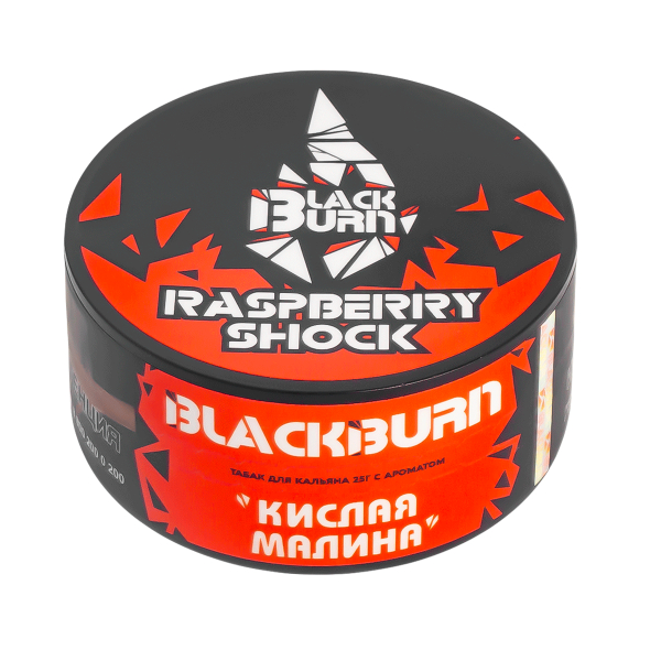 Табак Burn Black Raspberry Shock  25 грамм в Иркутске