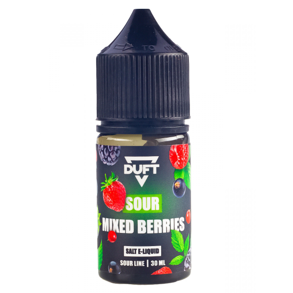 Жидкость Duft Sour Line Salt 20 Mixed Berries 30 Мл в Иркутске