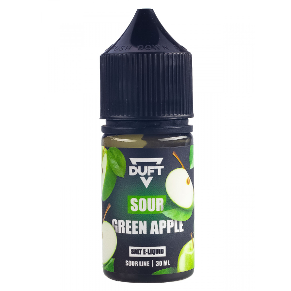 Жидкость Duft Sour Line Salt 20 Green Apple 30 Мл в Иркутске