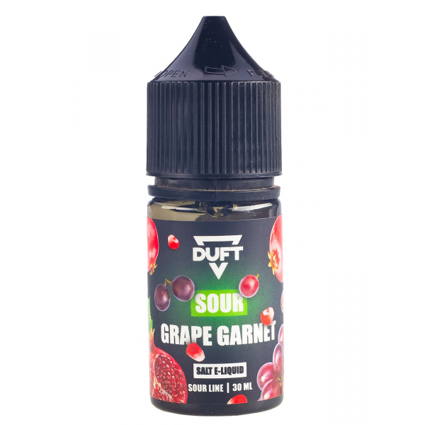 Жидкость Duft Sour Line Salt 20 Grape Garnet 30 Мл в Иркутске