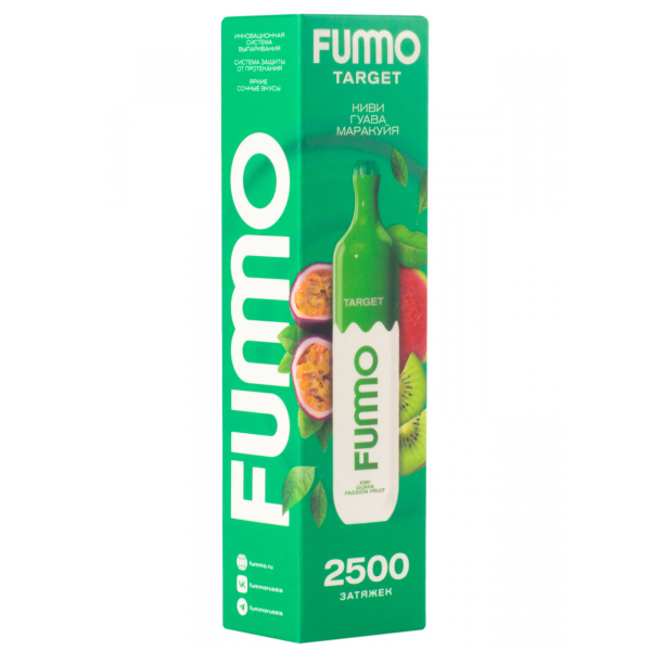 Fummo Target Киви Гуава Маракуйя (2500 Затяжек) в Иркутске
