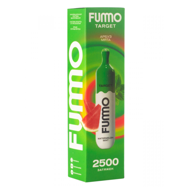 Fummo Target Арбуз Мята (2500 Затяжек) в Иркутске
