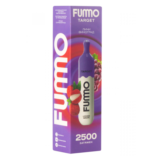 Fummo Target Личи Виноград (2500 Затяжек) в Иркутске