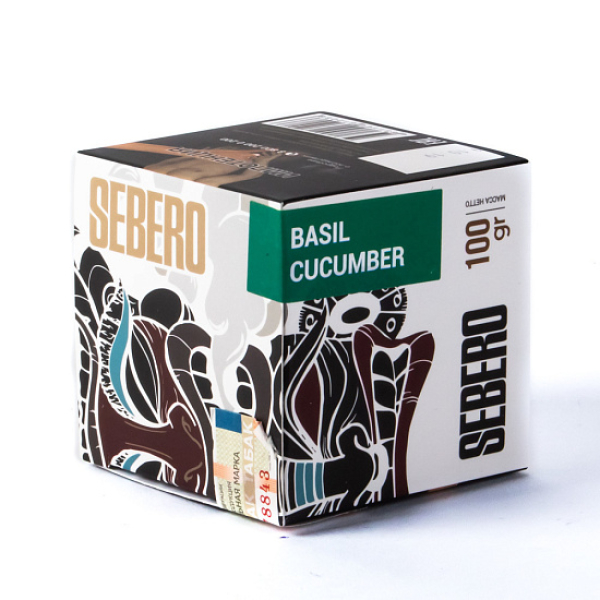 Табак Sebero Basil-Cucumber  100 грамм в Иркутске