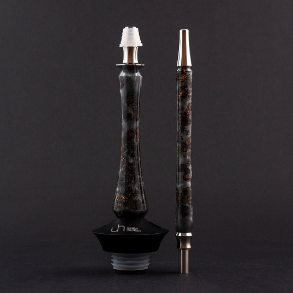 Кальян Union Hookah Sleek Акрил С Шишками Серый  в Иркутске