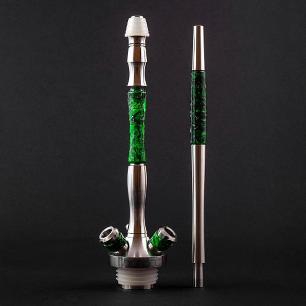 Кальян Union Hookah Fibonacci Акрил Зеленый 2  в Иркутске