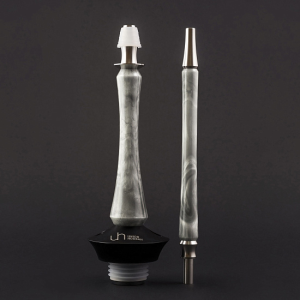 Кальян Union Hookah Sleek Акрил Серый  в Иркутске