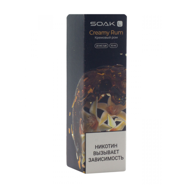 Жидкость Soak Creamy Rum 10 Мл 2 Мг в Иркутске