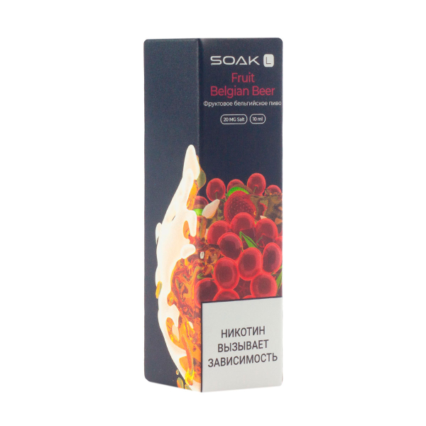 Жидкость Soak Fruit Belgian Beer 10 Мл 2 Мг в Иркутске