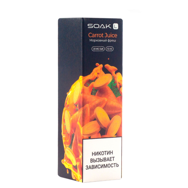 Жидкость Soak Carrot Juice 10 Мл 2 Мг в Иркутске