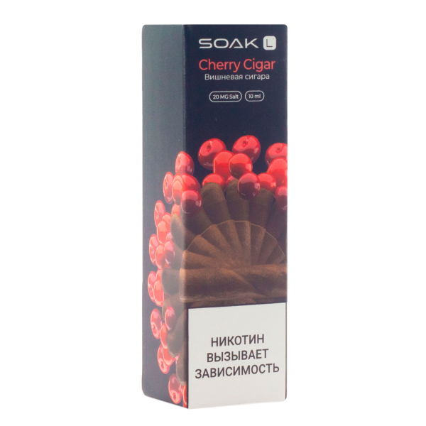 Жидкость Soak Cherry Cigar 10 Мл 2 Мг в Иркутске