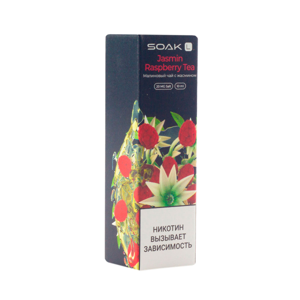Жидкость Soak Jasmin Raspberry Tea 10 Мл 2 Мг в Иркутске