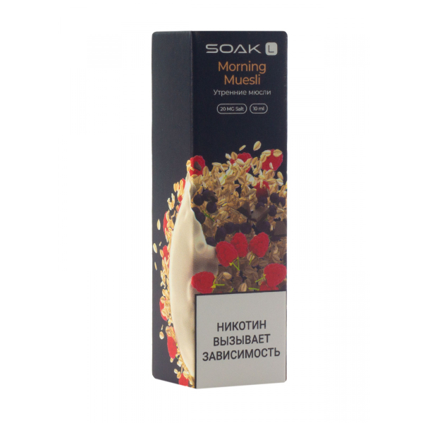 Жидкость Soak Morning Muesli 10 Мл 2 Мг в Иркутске
