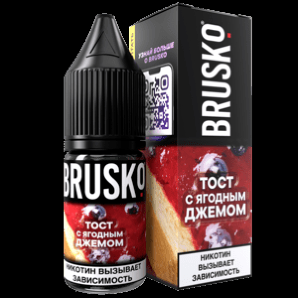 Жидкость Brusko Salt Тост С Ягодным Джемом 10 Мл 2 Мг в Иркутске
