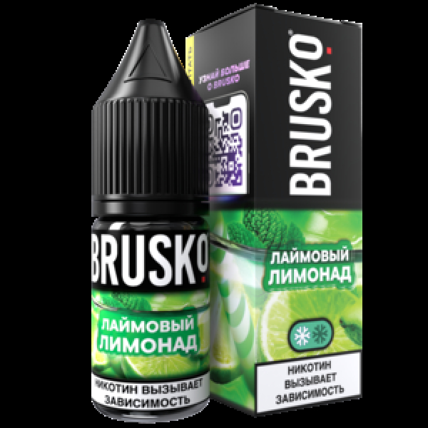 Жидкость Brusko Salt Лаймовый Лимонад 10 Мл 2 Мг в Иркутске