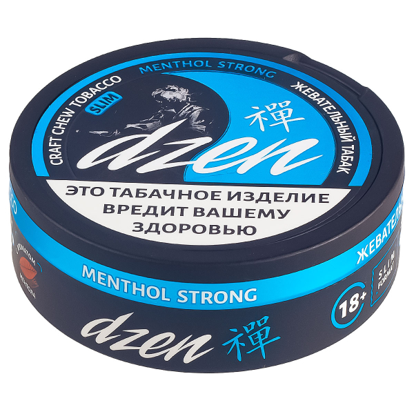 Жевательный табак Dzen Strong Slim Menthol 9 грамм в Иркутске