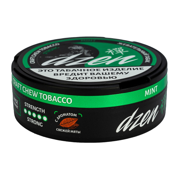 Жевательный табак Dzen Strong Mint 9 грамм в Иркутске